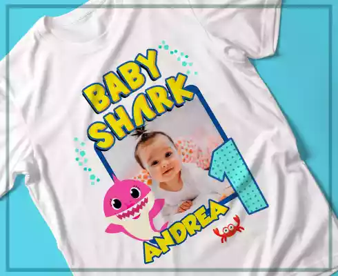 vectores plantilas BABY SHARK,CUMPLEAñOS,NIñO,CARICATURA,FESTEJO,NIÑA,